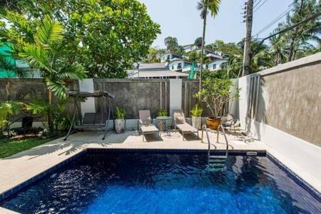 Эксклюзивная 3 спальная вилла в 50 м от пляжа Ката Ной