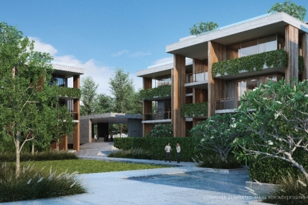 New apartments complex on Kamala beach