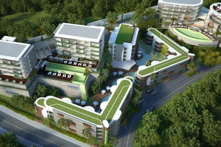 Новый комплекс на берегу пляжа Tri Trang