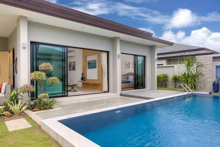 Новая вилла с тремя спальнями, в районе пляжа Bang Tao