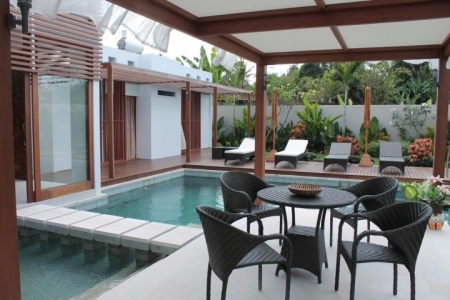 Прекрасная 2х спальная вилла и большой участок земли в районе рисовых полей Чангу