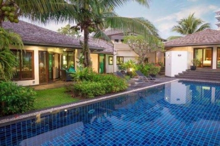 Three bedroom pool villa for sale on Surin beach