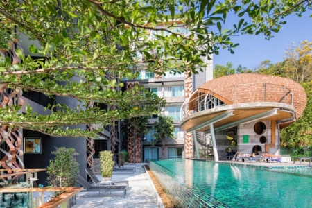 Двухуровневые апартаменты в районе пляжа Patong