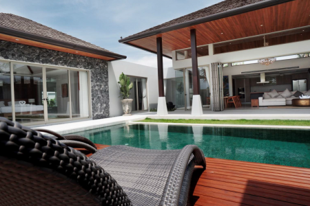 Современная 4 спальная вилла с бассейном на Банг Тао