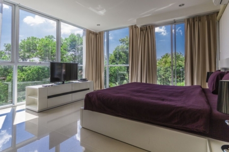 Двухспальные апартаменты на Кароне на 4 этаже с видом на море