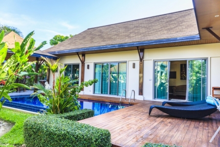 Beautiful 2 bedroom Villa in modern Asian style on Nai Harn