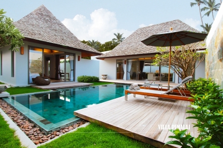 3-bedroom villa Pimalai with pool in complex on Bang Tao