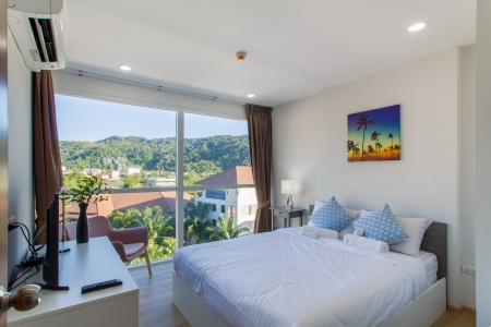 Современные 1 спальные апартаменты с гостиной на Ката