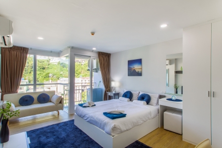 Уютные 1 спальные апартаменты рядом с пляжем Ката