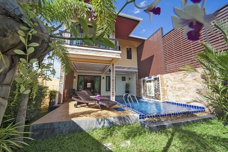 3 спальная вилла с личным бассейном возле моря на Банг Тао