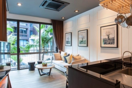 1 спальные апартаменты в кондо на Раваи