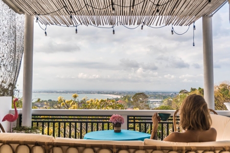 Modern 3 Bedroom Ocean View Villa, Jimbaran