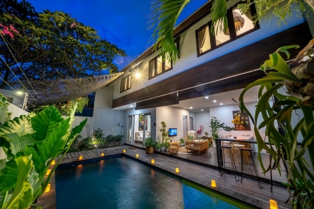 Семейная вилла с 3 спальнями в современном тропическом стиле, Семиньяк