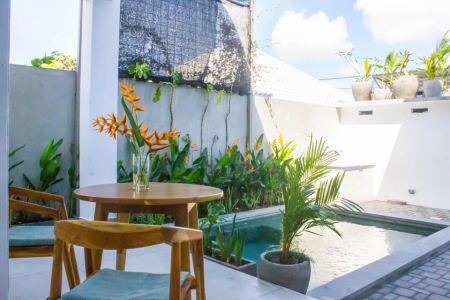Bright 1 bedroom apartment with swimming pool, Seminyak