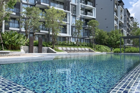 Modern 2 bedroom apartment in a new complex in Laguna