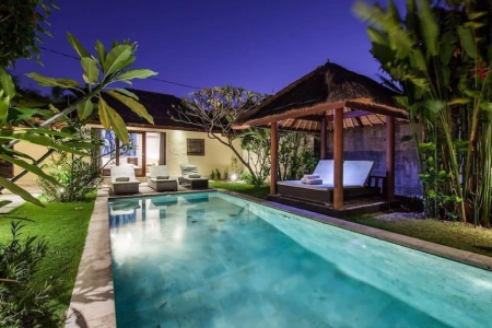 Экзотическая 3 спальная вилла в Умаласе