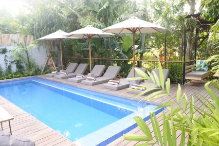 One bedroom apartment with terrace in the complex, Canggu