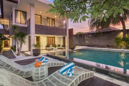 Уютная 4 спальная вилла с приватным басейном, Умалас