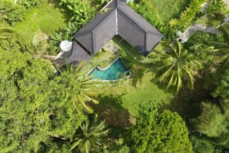 2 спальная вилла в джунглях Убуда