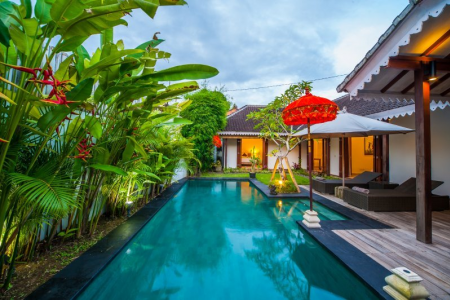 Comfortable 3 bedroom villa in Canggu