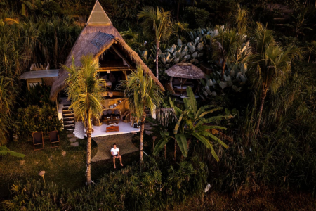 Экзотический 2 спальный дом с бассейном, Чандидаса