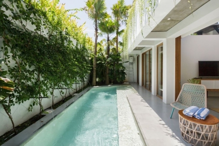 Modern minimalist 2 bedroom villa in Canggu