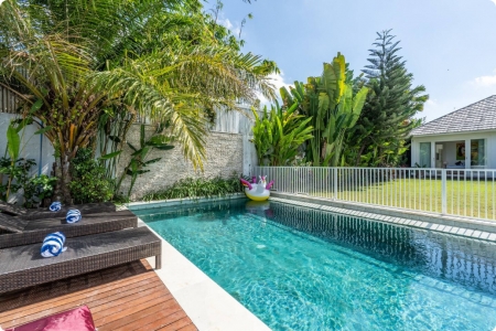 Family 3 bedroom villa with beautiful garden, Pererenan, Canggu