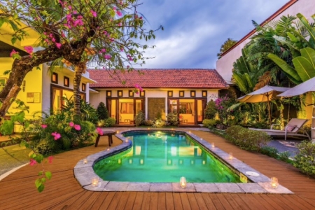 Тропическая 3 спальная вилла в центре Чангу, Берава