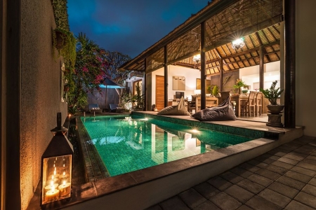 Open 2 bedroom villa with pool, Canggu