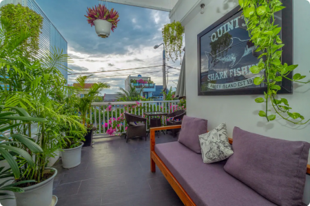 Дом на 3 спальни рядом с пляжем, Хойан