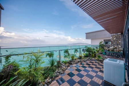 Стильный пентхаус на 2 спальни с видом на море, Нячанг