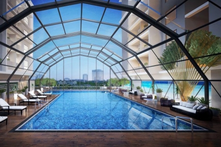 Квартира на 2 спальни в деловом районе Ханоя