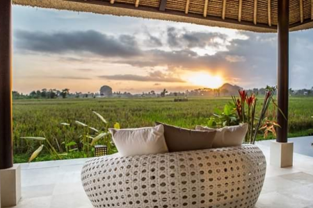 Красивая 1 спальная дизайнерская вилла в Южном Убуде