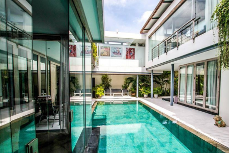 Прекрасная 4 спальная дизайнерская вилла в Бату Белиг, Чангу