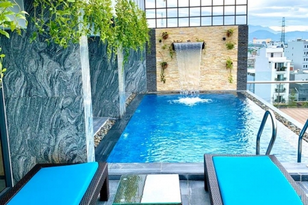 Beautiful 1 bedroom studio in a complex with a swimming pool, Danang