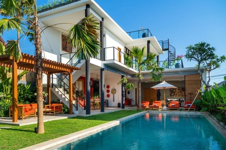 3 спальная вилла с частным бассейном в Чангу