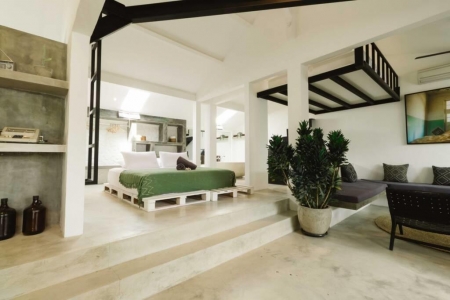 Креативный лофт на 2 спальни в Чангу