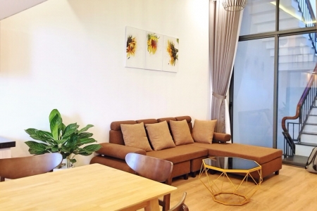 Квартира на 2 спальни с мезонином, рядом с пляжем в Дананге