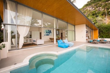 Уютная вилла с 3 спальнями, вид на море, Ламай