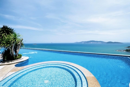 Квартира на 1 спальню с бассейном и видом на море, Нячанг