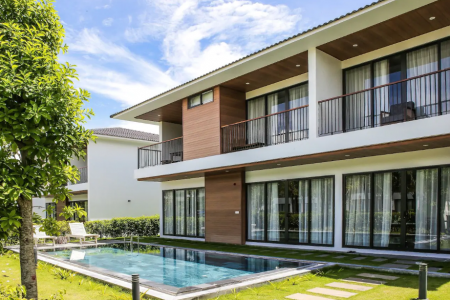 3 спальная вилла в частном комплексе на берегу моря, Фукуок