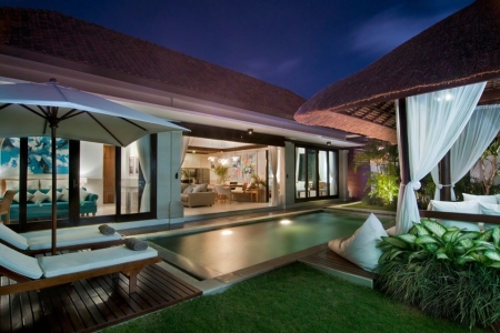 Новая 2 спальная вилла с бассейном, Керобокан