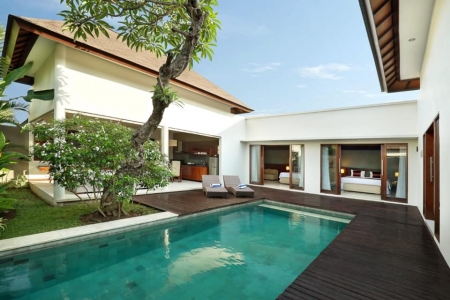 3 спальная вилла с бассейном в Умаласе