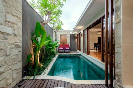 Cozy 1 bedroom villa with pool in Berawa, Canggu