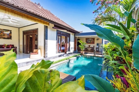 Вилла с 1 спальней рядом с рисовым полем и недалеко от центра Убуда