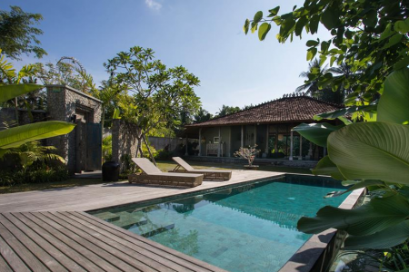 Удивительная вилла Joglo с 3 спальнями, Южный Убуд