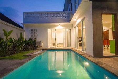 Вилла на 3 спальни в Чангу с видом на рисовые поля