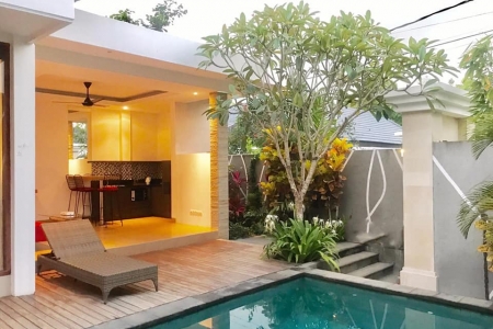 2 спальная вилла с бассейном рядом с лучшими пляжами в районе Унгасан, Букит