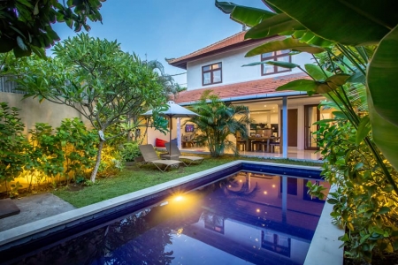 2 спальная вилла с тропическим садом, Семиньяк