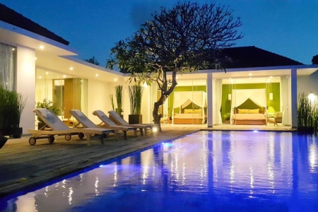 3 спальная вилла с видом на рисовое поле, Чангу